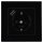 Jung SCHUKO USB-Steckdose Typ A Komplett-Set Serie A: 2x Steckdose A152018ASW und 2x 1-fach Rahmen A5581BFSW Schwarz