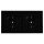 Jung SCHUKO USB-Steckdose Typ C Komplett-Set Serie A: 2x Steckdose A152018CSW und 2-fach Rahmen A5582BFSW Schwarz