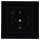Jung SCHUKO USB-Steckdose Typ C Komplett-Set Serie A: 2x Steckdose A152018CSW und 2x 1-fach Rahmen A5581BFSW Schwarz