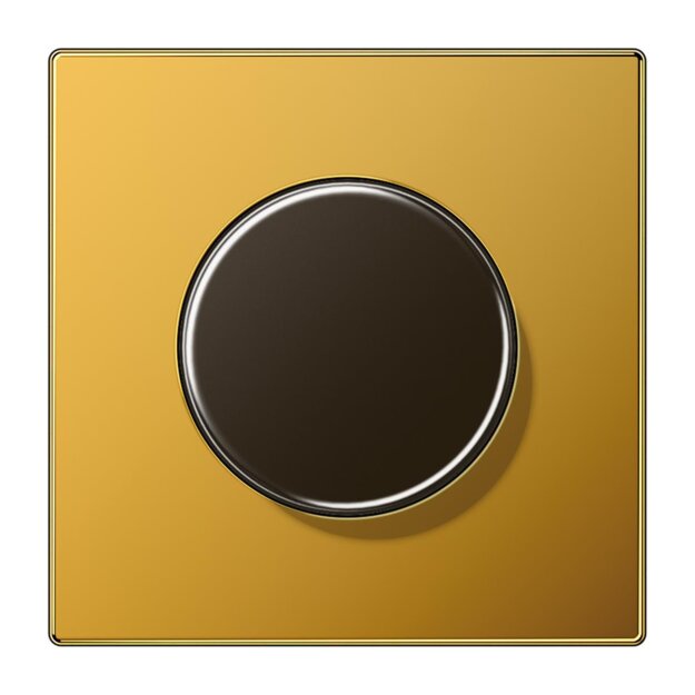Jung LS1940GGO Abdeckung für Drehdimmer Vergoldet Serie LS