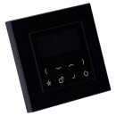 Jung Smart Radio DAB Komplett-Set Schwarz Serie A DABASW mit 1-fach Rahmen A5581BFSW