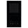 Jung Smart Radio DAB Komplett-Set Schwarz Serie A DABASW mit 1 Lautsprecher LSMA4SW und 2-fach Rahmen A5582BFSW
