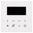 Jung Smart Radio DAB Komplett-Set Weiß Serie LS DABLSWW mit 1-fach Rahmen LS981WW