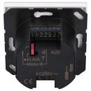 Jung Smart Radio DAB Komplett-Set Weiß Serie LS DABLSWW mit 1-fach Rahmen LS981WW