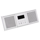 Jung Smart Radio DAB Komplett-Set Weiß Serie LS DABLS2WW mit 2 Lautsprechern und 3-fach Rahmen LS983WW