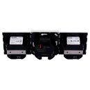 Jung Smart Radio DAB Komplett-Set Weiß Serie LS DABLS2WW mit 2 Lautsprechern und 3-fach Rahmen LS983WW
