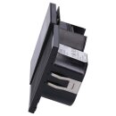Jung Smart Radio DAB Komplett-Set Schwarz Serie LS DABLS1SW mit Lautsprecher und 2-fach Rahmen LS982SW