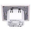 Jung USB-Ladegerät Komplett-Set Weiß Serie AS USB15CAWW mit Abdeckung A1569USBWW und 1-fach Rahmen AS581WW