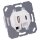 Jung USB-Ladegerät Komplett-Set Weiß Serie A USB15CAWW mit Abdeckung A1569USBWW und 1-fach Rahmen A5581BFWW