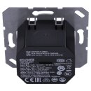 Jung USB-Ladegerät Komplett-Set Schwarz Serie A USB15CASW mit Abdeckung A1569USBSW und 1-fach Rahmen A5581BFSW