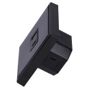 Jung USB-Ladegerät Komplett-Set Schwarz Serie LS...