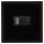 Jung USB-Ladegerät Komplett-Set Schwarz Serie LS USB15CASW mit Abdeckung LS1969USBSW und 1-fach Rahmen LS981SW