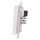 MDT BE-TAL55T2.D1 Taster Light 55 2-fach Reinweiß...