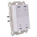 MDT BE-TAL55T2.D1 Taster Light 55 2-fach Reinweiß glänzend