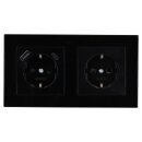 Jung SCHUKO USB-Steckdose Typ AC Komplett-Set Serie A: 1x...