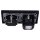Jung SCHUKO USB-Steckdose Typ AC Komplett-Set Serie A: 1x USB-Steckdose A152015CASW und 1x Steckdose A1520KISW und 2-fach Rahmen A5582BFSW Schwarz