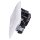 Jung SCHUKO USB-Steckdose Typ A Komplett-Set Serie AS: 1x USB-Steckdose A152018AWW und 1x Steckdose A1520KIWW und 2-fach Rahmen AS582WW Alpinweiß