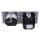 Jung SCHUKO USB-Steckdose Typ A Komplett-Set Serie AS: 1x USB-Steckdose A152018AWW und 1x Steckdose A1520KIWW und 2-fach Rahmen AS582WW Alpinweiß