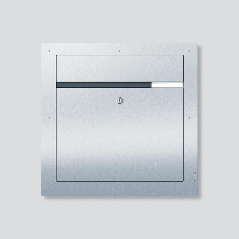 Cadre Multiple Siedle – 3 Modules, Argent Métallisé – Pour Interphone, Référence KR 611-3/1-0 SM