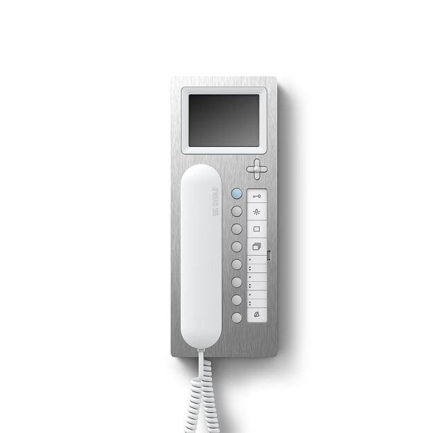 Siedle AHTV 870-0 E/W Access Haustelefon Video 200044583-00 Edelstahl/Weiß