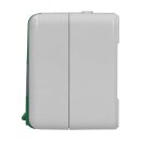 Jung 820GNNAWSLEB SCHUKO Aufputz Steckdose mit Klappdeckel und Sicherheitsschloss E-Bike