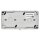 Jung 8220GNNAWEB SCHUKO 2-fach Aufputz Steckdose mit Klappdeckel E-Bike