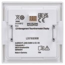 Jung LS1790DWW Display Standard zur Raumtemperaturregel Alpinweiß Serie LS
