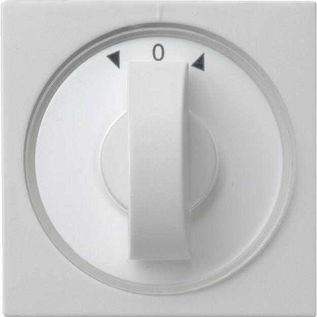 Gira 0666015 Abdeckung Knebel Zeitschalter + Jalousie System 55 Grau matt