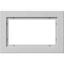 Gira 100137 Abdeckrahmen 1,5-fach E2 Grau matt