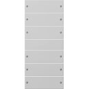Gira 2186015 Wippenset 6-fach (3+3) System 55 Grau matt...