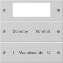 Gira 2212015 Wippenset 2-fach Plus beschriftet System 55...
