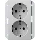 Gira 2735015 SCHUKO 2-fach Shutter für UP-Dose...