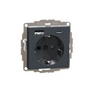 Merten MEG2367-0414 Schuko Steckdose mit USB...
