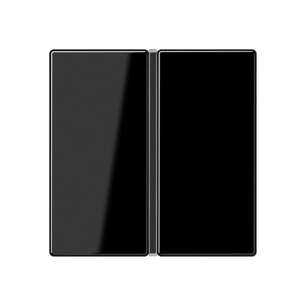 Jung A401TSASW Tastensatz komplett 1fach Schwarz Serie A