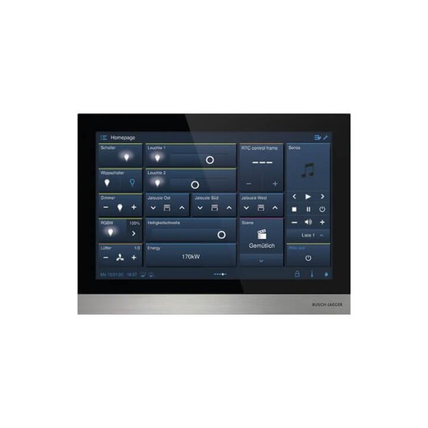 Busch-Jaeger H8237-4B-03 IP touch 10 LAN / WLAN schwarz 2TMA130050B0058