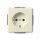 Busch-Jaeger 23 EUCB-82 SCHUKO®-Steckdoseneinsatz Safety+ Shutter mit Schraubklemmen 2CKA002013A5475 Elfenbeinweiß
