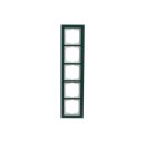 Busch-Jaeger 1725-226 Abdeckrahmen 5-fach Glas Avocado...