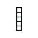Busch-Jaeger 1725-223 Abdeckrahmen 5-fach Glas Purpur...