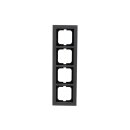 Busch-Jaeger 1724-298 Abdeckrahmen 4-fach betongrau...