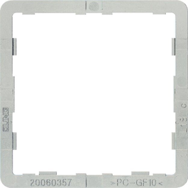 Jung CD4AR Adapterrahmen (Thermoplast bruchsicher) Weiß Serie CD