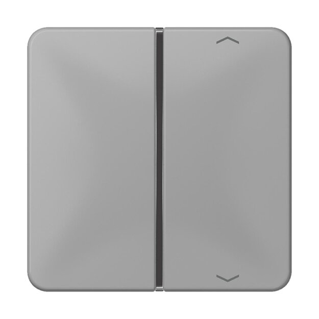 Jung CD401TSAPGR Taste 1fach, Pfeil (Thermoplast bruchsicher) Grau Serie CD