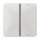 Jung CD401TSAPLG Taste 1fach, Pfeil (Thermoplast bruchsicher) Lichtgrau Serie CD