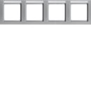 Berker 10246094 Rahmen 4-fach waagerecht...