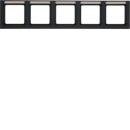 Berker 10256086 Rahmen 5-fach waagerecht...