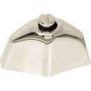 Berker 18120100 Chromknebel Serie Glas Messing verchromt