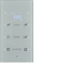 Berker 75643134 Glas-Sensor 3-fach mit Temperaturregler...