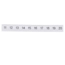 Phoenix Zackband ZBF 5, Zahlen 11-20