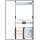 Hager FP73W6N-L Wandler- & Messschrank universN 1100x800x205mm für ZWT Gr. 1/2 Feld LINKS leer