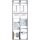 Hager FP92W7N Wandlerschrank bis 100A IP44 SK II 1400x550x205mm mit APZ TT-Netz TAB2019 MD
