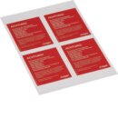 Hager FZ10TS2D Hinweisschild Transport...
